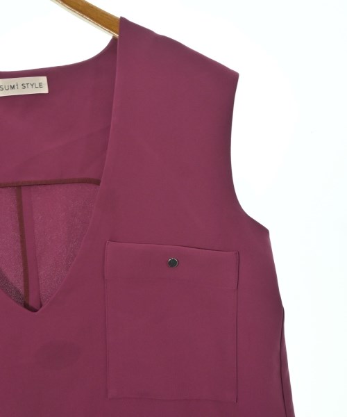 SUMI STYLE（スミスタイル）ベスト ピンク サイズ:F レディース/2200663984039