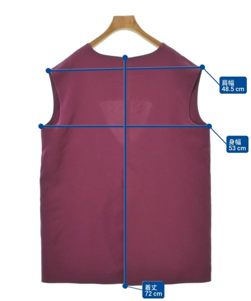 SUMI STYLE（スミスタイル）ベスト ピンク サイズ:F レディース/2200663984039