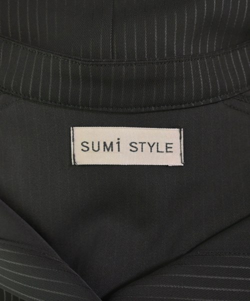 SUMI STYLE（スミスタイル）シャツワンピース 黒 サイズ:F レディース/2200718599027