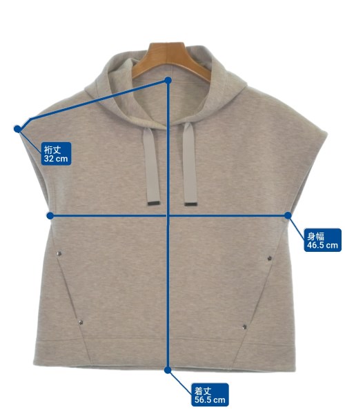 sutseso（スチェッソ）パーカー ベージュ サイズ:40(M位) レディース/2200627875120