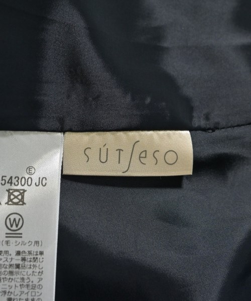 sutseso（スチェッソ）ワンピース 紺 サイズ:44(XL位) レディース/2200655681120