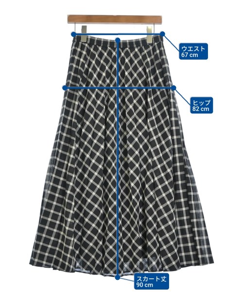 sutseso（スチェッソ）ロング・マキシ丈スカート 黒 サイズ:-(M位) レディース/2200685829097