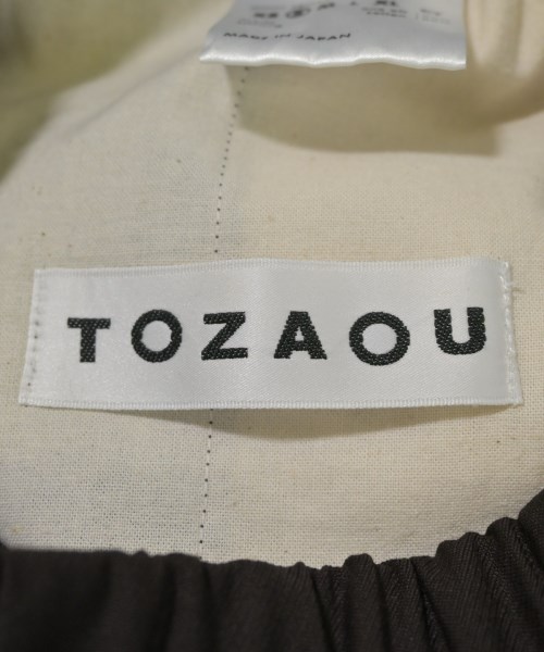 TOZAOU（トザオウ）スラックス 茶 サイズ:S メンズ/2200710528018