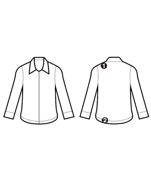 uryya（ユライヤ）カジュアルシャツ 黄 サイズ:F レディース/2200650749054