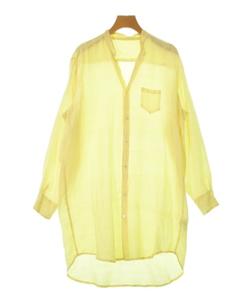 uryya(ユライヤ)カジュアルシャツ 黄 サイズ:F/2200650749054