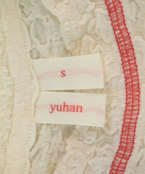 Yuhan Wang（ユハンワン）Tシャツ・カットソー 白 サイズ:S レディース/2200712295031