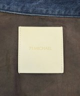 71 MICHAEL（ミシェル）カジュアルシャツ 紺 サイズ:M メンズ/2200678873021