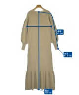 ANOGH（アノフ）ワンピース 茶 サイズ:F レディース/2200671565053