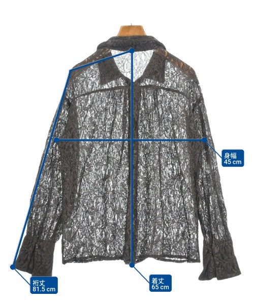 anuans（アニュアンス）ブラウス 茶 サイズ:F レディース/2200608716053