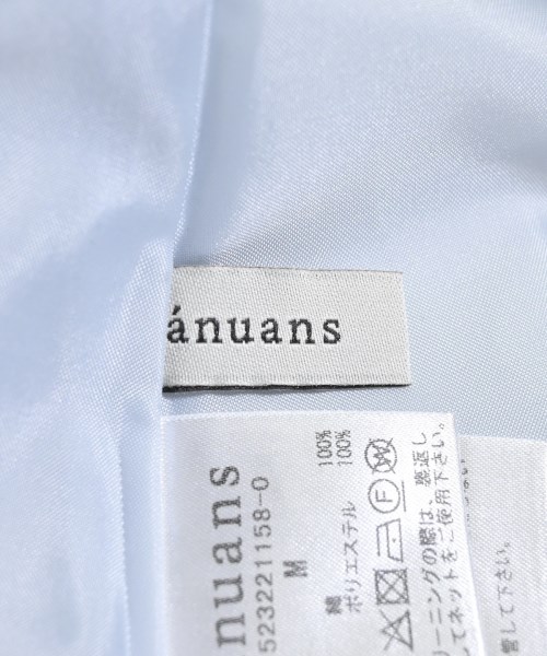 anuans（アニュアンス）ロング・マキシ丈スカート 青 サイズ:M レディース/2200618668069