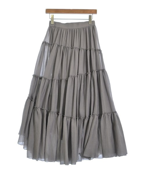 anuans（アニュアンス）ロング・マキシ丈スカート グレー サイズ:M レディース/2200618668076