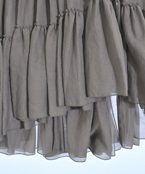 anuans（アニュアンス）ロング・マキシ丈スカート グレー サイズ:M レディース/2200618668076