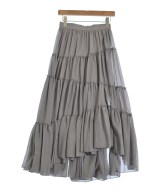 anuans（アニュアンス）ロング・マキシ丈スカート グレー サイズ:M レディース/2200618668076