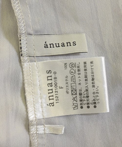 anuans（アニュアンス）カジュアルシャツ 紫 サイズ:F レディース/2200669503111