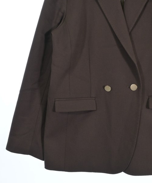 anuans（アニュアンス）カジュアルジャケット 茶 サイズ:1(S位) レディース/2200671669041