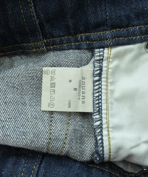 anuans（アニュアンス）デニムパンツ 紺 サイズ:M レディース/2200669970012