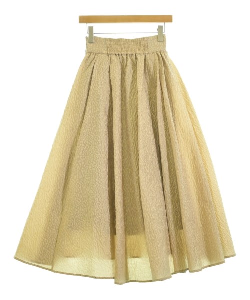 anuans（アニュアンス）ロング・マキシ丈スカート ベージュ サイズ:S レディース/2200675630023