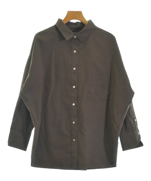 anuans(アニュアンス)カジュアルシャツ 茶 サイズ:F/2200675630030