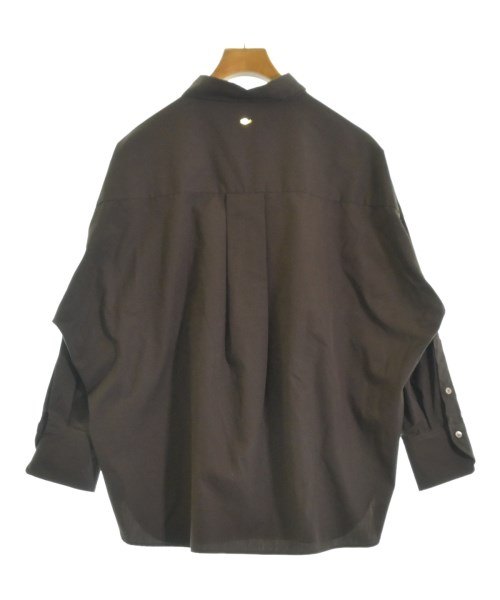 anuans（アニュアンス）カジュアルシャツ 茶 サイズ:F レディース/2200675630030