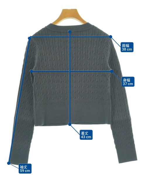 anuans（アニュアンス）カーディガン グレー サイズ:F レディース/2200679631026