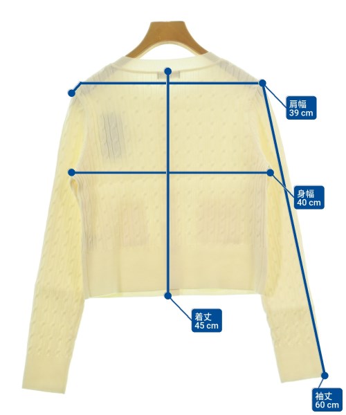 anuans（アニュアンス）カーディガン 白 サイズ:F レディース/2200679631040