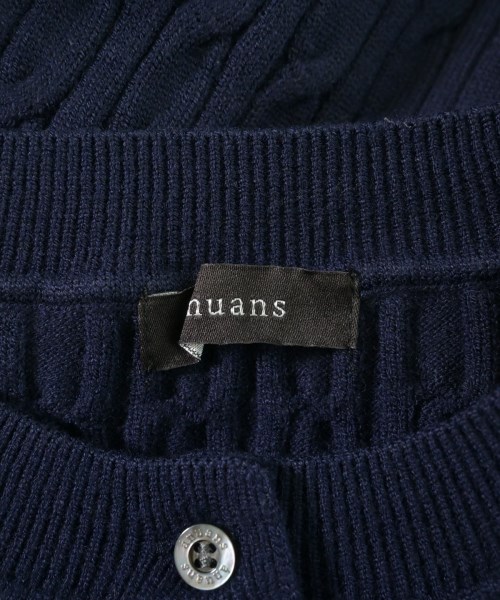 anuans（アニュアンス）カーディガン 紺 サイズ:F レディース/2200679631057