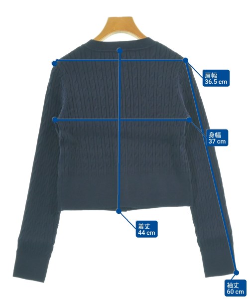 anuans（アニュアンス）カーディガン 紺 サイズ:F レディース/2200679631057