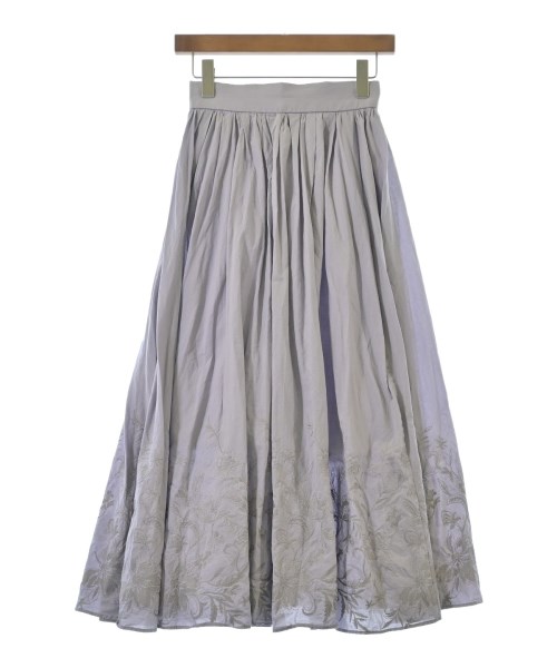 anuans(アニュアンス)ロング・マキシ丈スカート 紫 サイズ:S/2200676652017