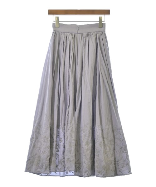 anuans（アニュアンス）ロング・マキシ丈スカート 紫 サイズ:S レディース/2200676652017