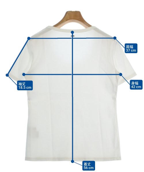 anuans（アニュアンス）Tシャツ・カットソー 白 サイズ:S レディース/2200681673045
