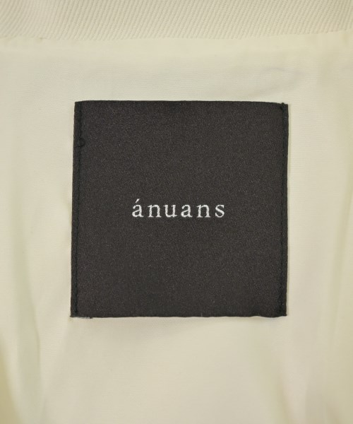 anuans（アニュアンス）カジュアルジャケット 白 サイズ:F レディース/2200697554192