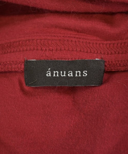 anuans（アニュアンス）ノースリーブ 赤 サイズ:F レディース/2200694230082