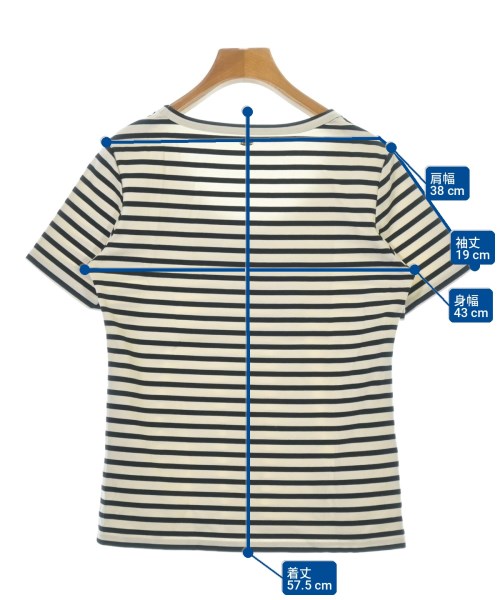 anuans（アニュアンス）Tシャツ・カットソー 白 サイズ:S レディース/2200712066327