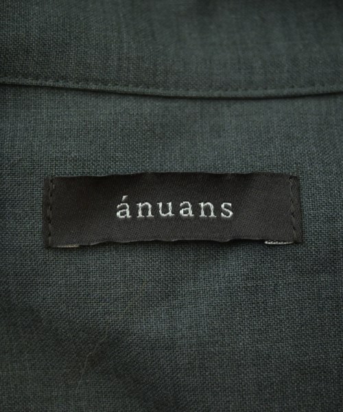 anuans（アニュアンス）カジュアルシャツ グレー サイズ:F レディース/2200714754017