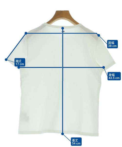 anuans（アニュアンス）Tシャツ・カットソー 白 サイズ:S レディース/2200640894085