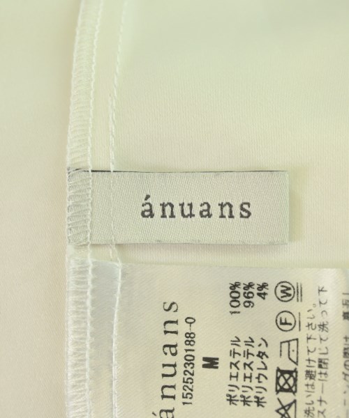 anuans（アニュアンス）ワンピース 白 サイズ:M レディース/2200704823051