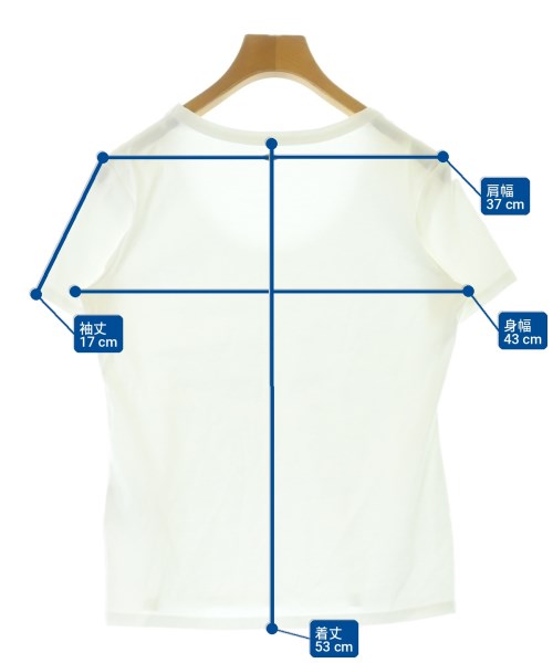 anuans（アニュアンス）Tシャツ・カットソー 白 サイズ:F レディース/2200705038126