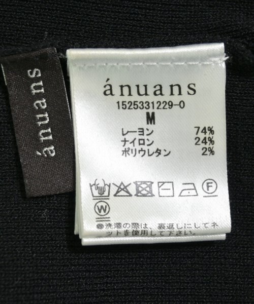 anuans（アニュアンス）ワンピース 黒 サイズ:M レディース/2200708300015