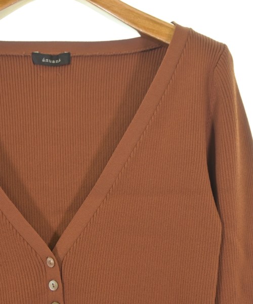 anuans（アニュアンス）カーディガン 茶 サイズ:M レディース/2200657745134