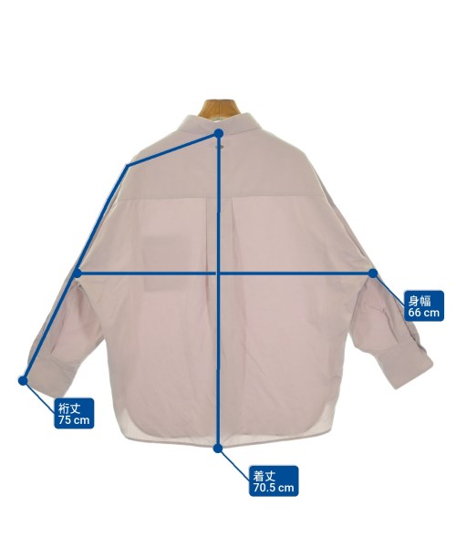 anuans（アニュアンス）カジュアルシャツ ピンク サイズ:F レディース/2200667204065