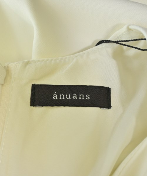 anuans（アニュアンス）ワンピース 白 サイズ:S レディース/2200720095210