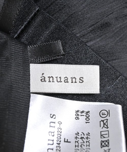 anuans（アニュアンス）その他 黒 サイズ:F レディース/2200686791041