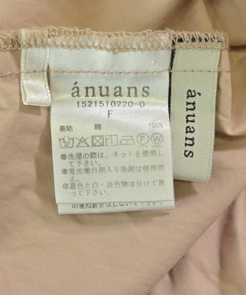 anuans（アニュアンス）カジュアルシャツ ピンク サイズ:F レディース/2200689451072
