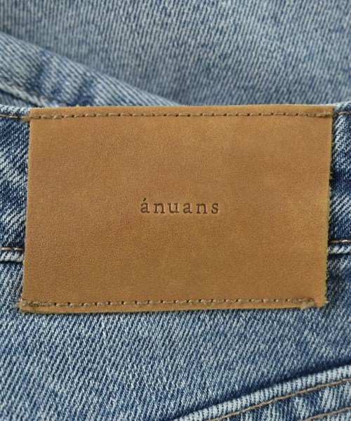 anuans（アニュアンス）デニムパンツ 青 サイズ:0(XS位) レディース/2200692633021