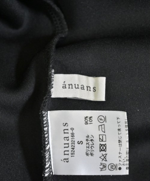 anuans（アニュアンス）ワンピース 黒 サイズ:S レディース/2200693406051