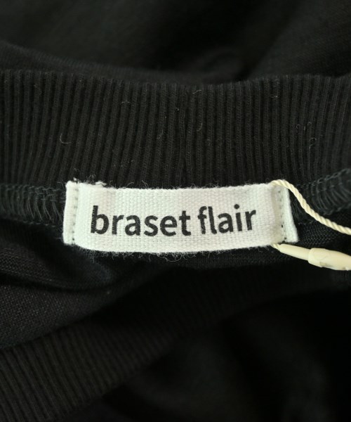 Braset flair（ブラセットフレール）Tシャツ・カットソー 黒 サイズ:1(S位) レディース/2200682222082