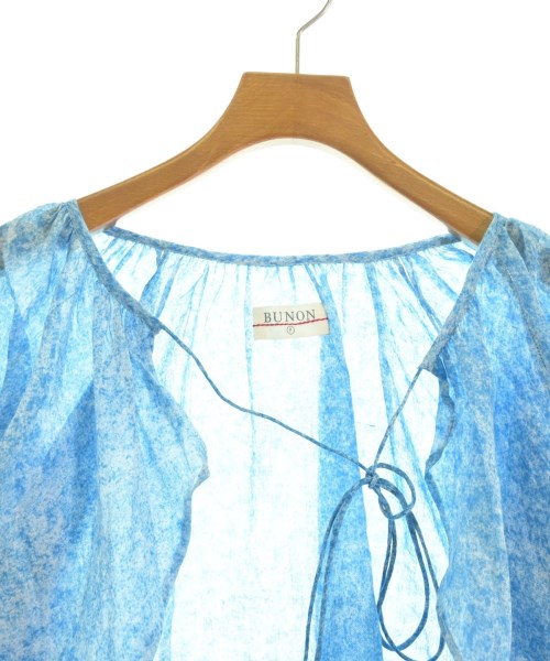 BUNON（ブノン）ブラウス 青 サイズ:F レディース/2200608895208