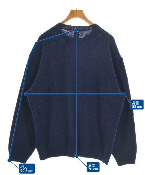 California General Store（カリフォルニアジェネラルストア）ニット・セーター 紺 サイズ:L メンズ/2200625452057