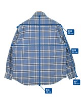 California General Store（カリフォルニアジェネラルストア）カジュアルシャツ 青 サイズ:M メンズ/2200643804029