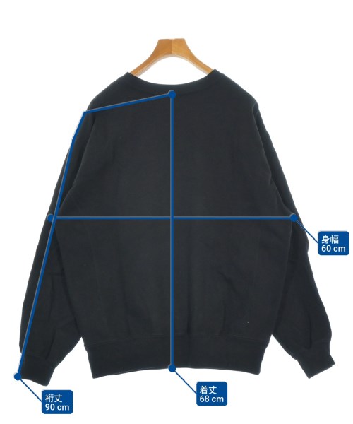 H BEAUTY&YOUTH（エイチビューティーアンドユース）スウェット 黒 サイズ:M メンズ/2200673541123